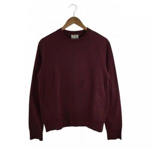 Acne Studios Nikoleta Fl Burgundy Crewneck Size M